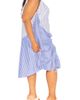BUXOM COUTURE BUXOM COUTURE Stripe Single Sleeve Shirtdress - 3