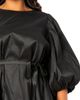 BUXOM COUTURE BUXOM COUTURE Tie Waist Voluminous Elbow Sleeve Taffeta Peplum Top - 4