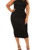 BUXOM COUTURE BUXOM COUTURE Tube Midi Dress - 1