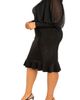 BUXOM COUTURE BUXOM COUTURE Volume Sleeve Body-Con Dress - 3