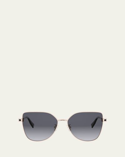 BVLGARI B. zero1 Metal Square Sunglasses