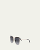 BVLGARI B. zero1 Metal Square Sunglasses - 2