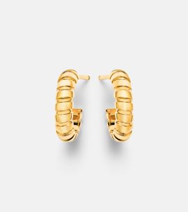 Bvlgari Bvlgari Bvlgari Tubogas 18kt gold hoop earrings
