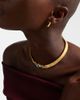 Bvlgari Bvlgari Bvlgari Tubogas 18kt gold hoop earrings - 2