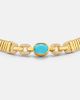 Bvlgari Bvlgari Bvlgari Tubogas 18kt gold necklace with topaz and diamonds - 3
