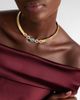 Bvlgari Bvlgari Bvlgari Tubogas 18kt gold necklace with topaz and diamonds - 4