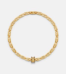 Bvlgari Bvlgari B.zero1 18kt gold necklace with ceramic