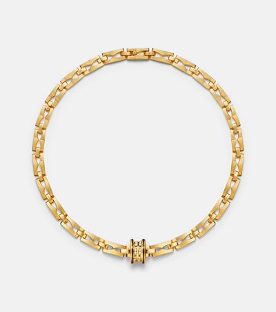 Bvlgari Bvlgari B.zero1 18kt gold necklace with ceramic