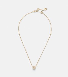 Bvlgari Bvlgari B.zero1 18kt gold pendant necklace with diamonds