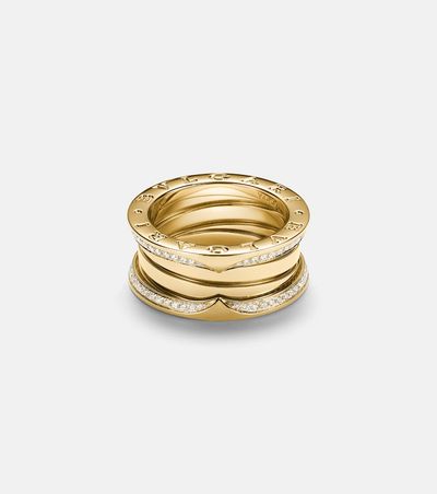 Bvlgari Bvlgari B.zero1 18kt gold ring with diamonds