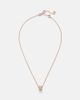 Bvlgari Bvlgari B.zero1 18kt rose gold pendant necklace with diamonds - 1