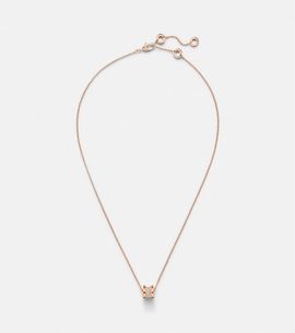 Bvlgari Bvlgari B.zero1 18kt rose gold pendant necklace with diamonds