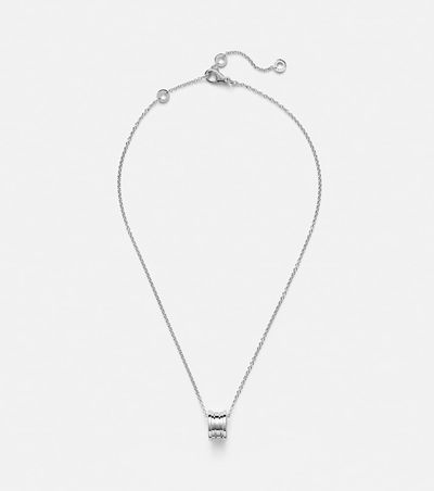 Bvlgari Bvlgari B.zero1 18kt white gold pendant necklace