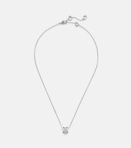 Bvlgari Bvlgari B.zero1 18kt white gold pendant necklace with diamonds