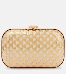 Bvlgari Bvlgari Calla gold-plated clutch