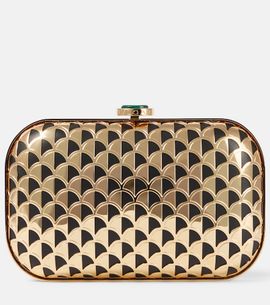 Bvlgari Bvlgari Calla leather clutch