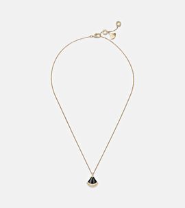 Bvlgari Bvlgari Divas' Dream 18kt gold pendant necklace with onyx and diamonds
