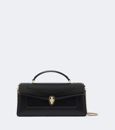 Bvlgari Bvlgari Serpenti Forever leather top-handle bag