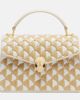 Bvlgari Bvlgari Serpenti Forever Mini raffia top-handle bag - 1