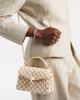 Bvlgari Bvlgari Serpenti Forever Mini raffia top-handle bag - 6