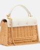 Bvlgari Bvlgari Serpenti Forever Mini wicker top-handle bag - 4