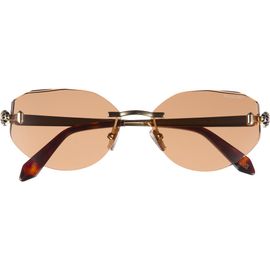 BVLGARI BVLGARI Serpenti Forever Rimless Square Sunglasses