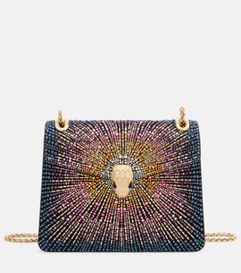 Bvlgari Bvlgari Serpenti Forever Small suede shoulder bag
