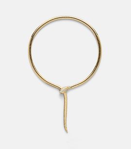 Bvlgari Bvlgari Serpenti Tubogas 18kt gold necklace with diamonds and onyx