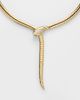 Bvlgari Bvlgari Serpenti Tubogas 18kt gold necklace with diamonds and onyx - 3