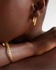 Bvlgari Bvlgari Serpenti Viper 18kt gold hoop earrings with diamonds - 2