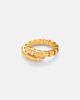 Bvlgari Bvlgari Serpenti Viper 18kt gold ring with diamonds - 1