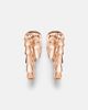 Bvlgari Bvlgari Serpenti Viper 18kt rose gold hoop earrings - 1