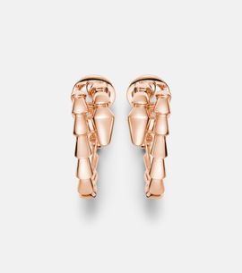 Bvlgari Bvlgari Serpenti Viper 18kt rose gold hoop earrings
