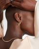 Bvlgari Bvlgari Serpenti Viper 18kt rose gold hoop earrings - 4