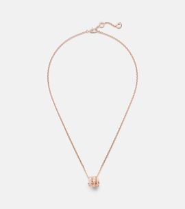 Bvlgari Bvlgari Serpenti Viper 18kt rose gold pendant necklace with diamonds