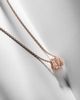 Bvlgari Bvlgari Serpenti Viper 18kt rose gold pendant necklace with diamonds - 3