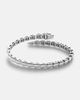 Bvlgari Bvlgari Serpenti Viper 18kt white gold bracelet with diamonds - 3