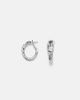 Bvlgari Bvlgari Serpenti Viper 18kt white gold hoop earrings with diamonds - 3