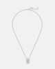 Bvlgari Bvlgari Serpenti Viper 18kt white gold pendant necklace with diamonds - 1