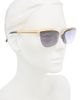 BVLGARI BVLGARI Tubogas Semi Rimless Cateye Sunglasses - 3