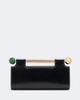 Bvlgari Bvlgari Tubogas Spheres leather clutch - 1