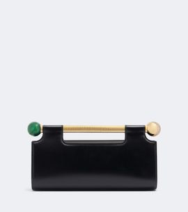 Bvlgari Bvlgari Tubogas Spheres leather clutch