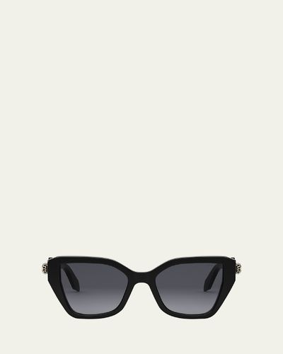 BVLGARI Serpenti Acetate Butterfly Sunglasses