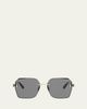 BVLGARI Serpenti Forever 58mm Square Sunglasses - 1