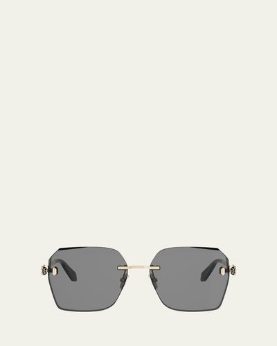 BVLGARI Serpenti Forever 58mm Square Sunglasses