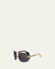 BVLGARI Serpenti Viper Wrap Sunglasses - 2