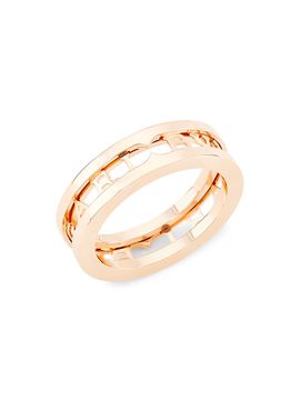 BVLGARI Women's B. zero1 18K Gold Logo Band