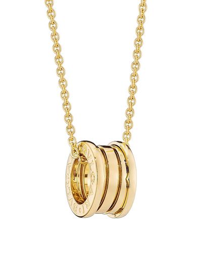 BVLGARI Women's B. zero1 18K Gold Small Spiral Pendant Necklace
