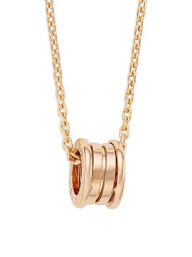 BVLGARI Women's B. zero1 18K Rose Gold Pendant Necklace
