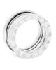 BVLGARI Women's B. zero1 18K White Gold 3-Band Ring - 3